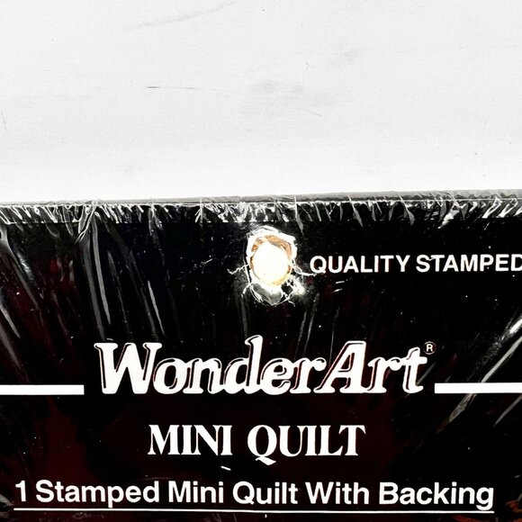 WonderArt Anniversary /Wedding Lap Quilt/Wall Hanging Kit 36”X 36” New Old Stock - Picture 8 of 8